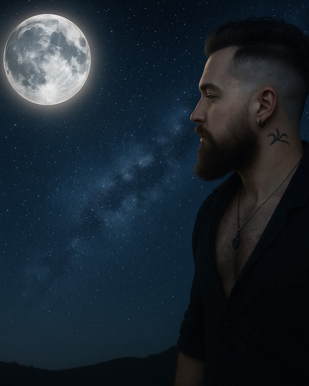 Tarot reader portrait